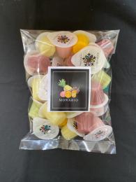 豆乳フルーツプリン【白ミックス】お買い得25個袋入り!　※包装対応不可